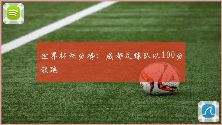 世界杯积分榜：成都足球队以100分领跑
